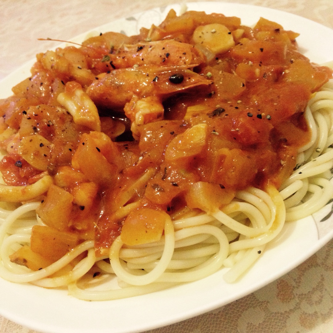  p>番茄鸡蓉意面是一道由鸡肉馅,意面等食材制成的食品. /p>