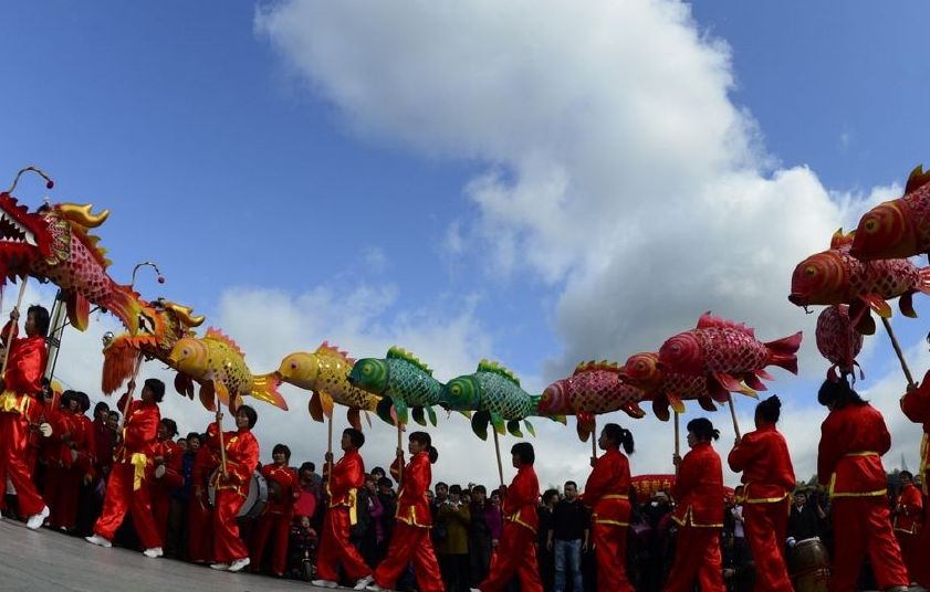 灯舞(青田鱼灯舞)