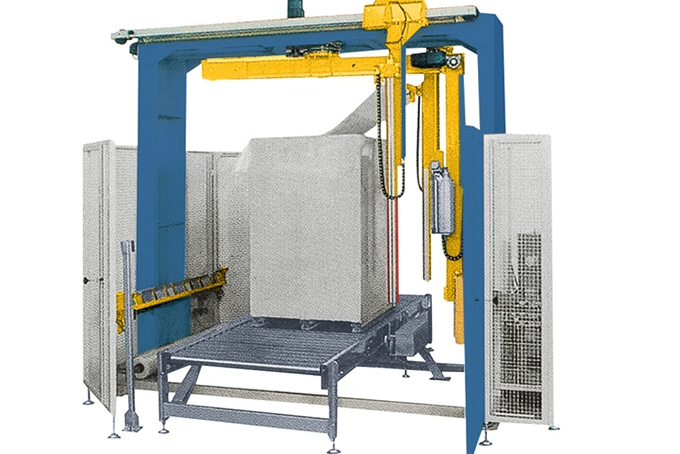 预拉型自动缠绕机