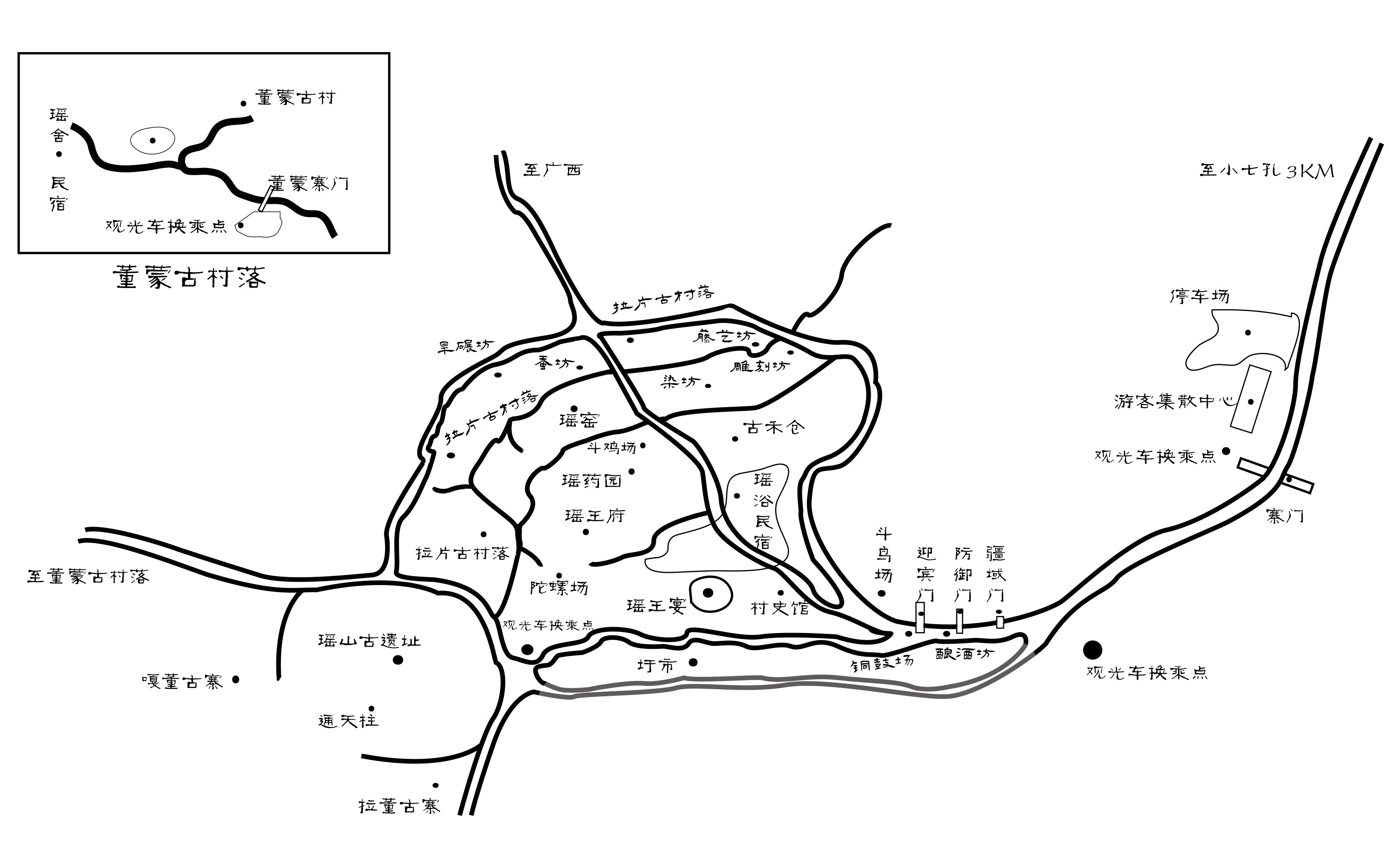  p data-id="uraxu6pnbekn">瑶山古寨位于荔波县瑶山瑶族乡拉片村