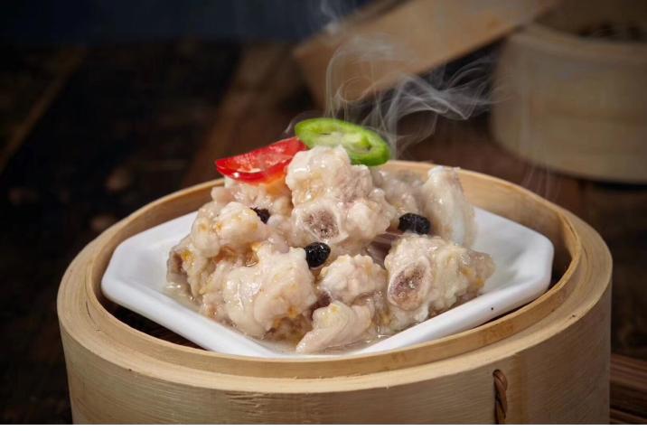 金银蒜蒸排骨