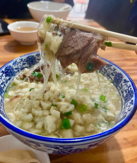 泡馍_百度百科