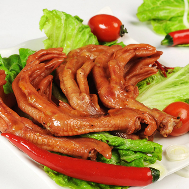 麻辣鸭脚
