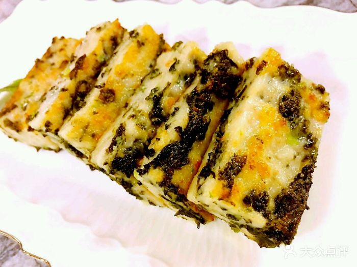 香煎紫菜饼