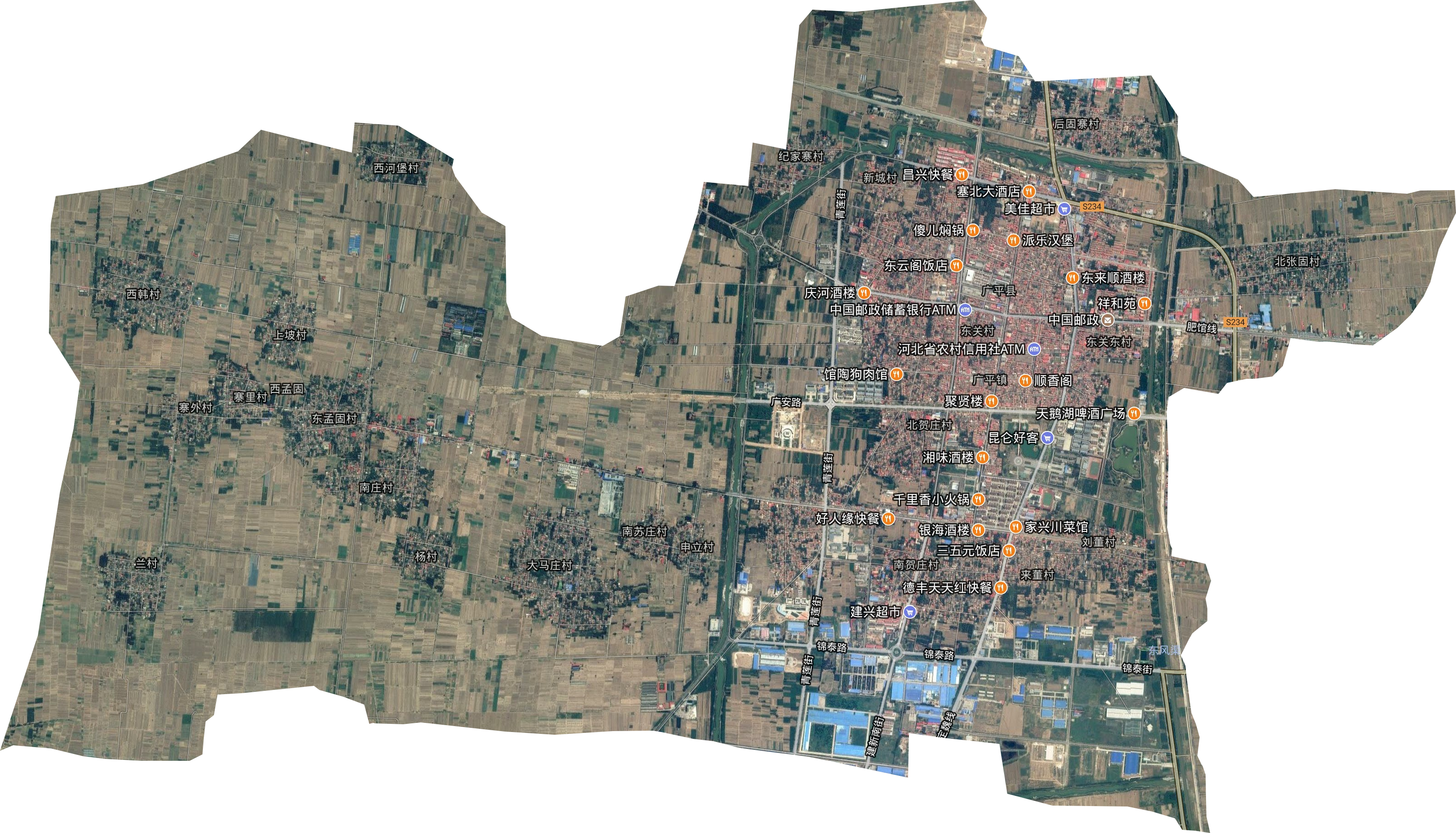 广平镇,隶属河北省邯郸市广平县,地处<a