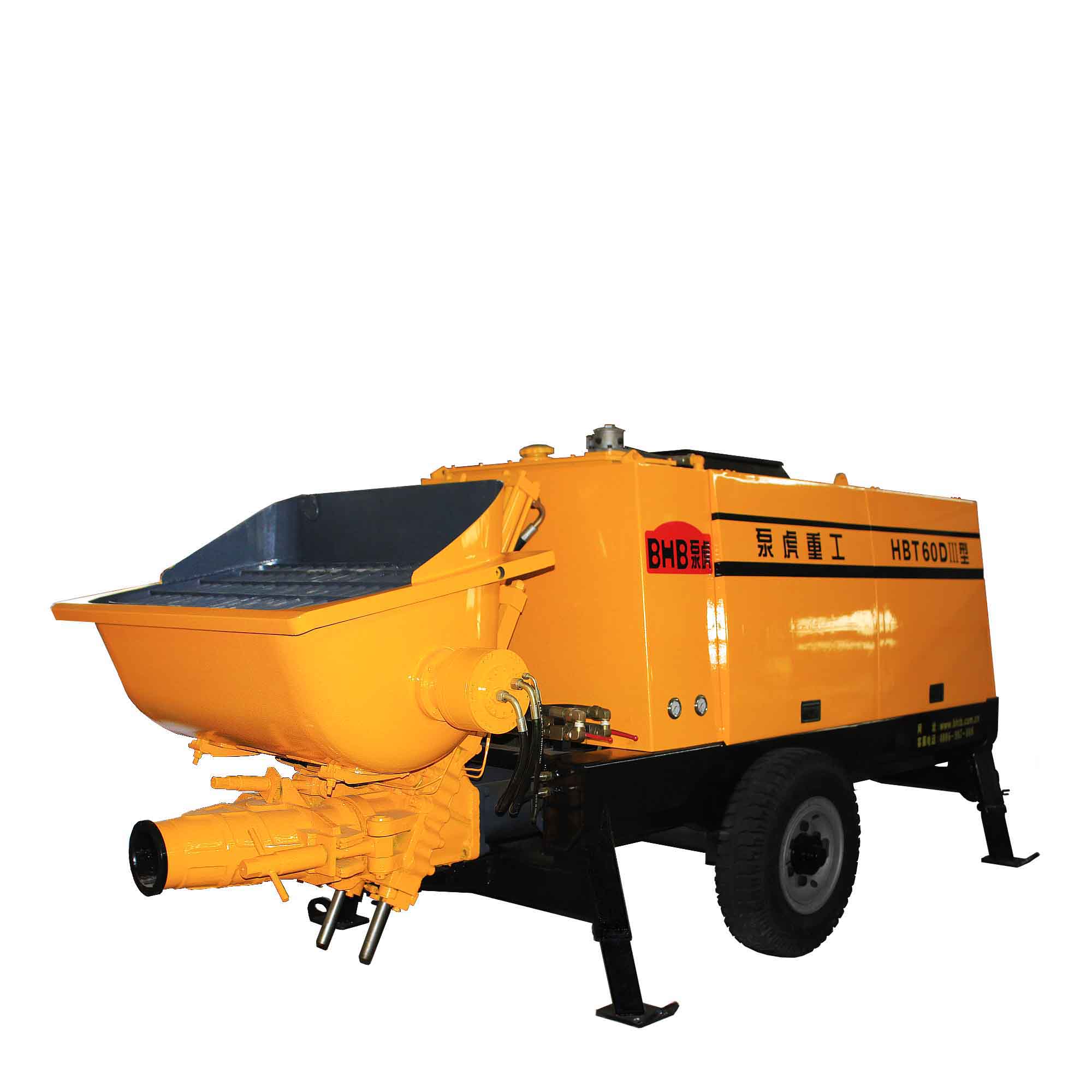 砼泵是指利用活塞在缸体内的往复运动,将混凝土拌和物通过管路连续