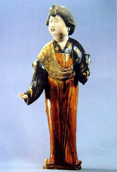 唐三彩（中国唐代低温彩色铅釉陶）_百度百科