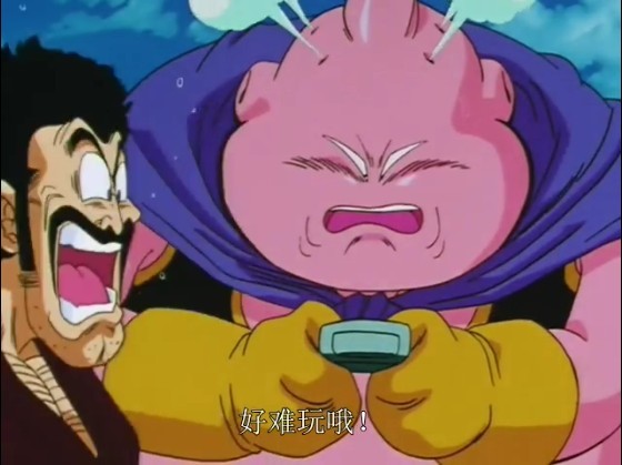 魔人布欧(恶)悟天克斯吸收