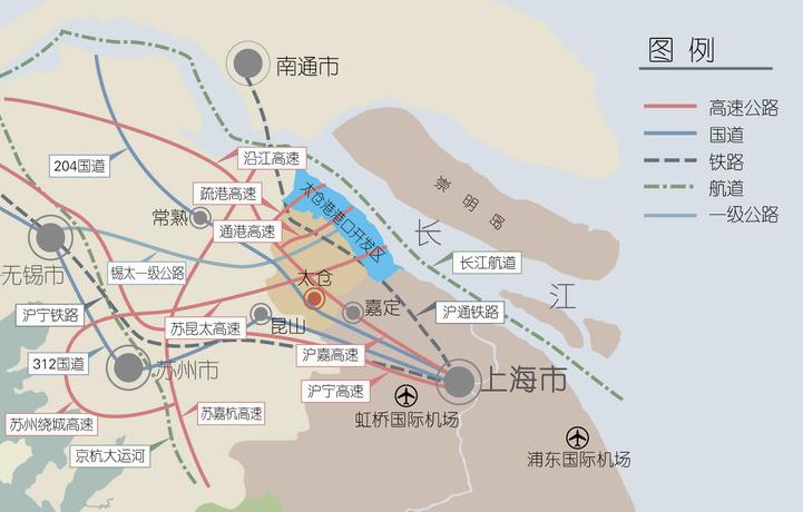 太仓市东部,于1993年11月经 a href="#" data-lemmaid="8842152">江苏