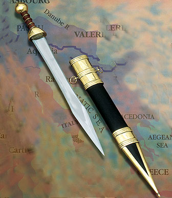 罗马短剑长60到80厘米,宽大概5厘米多,很重.