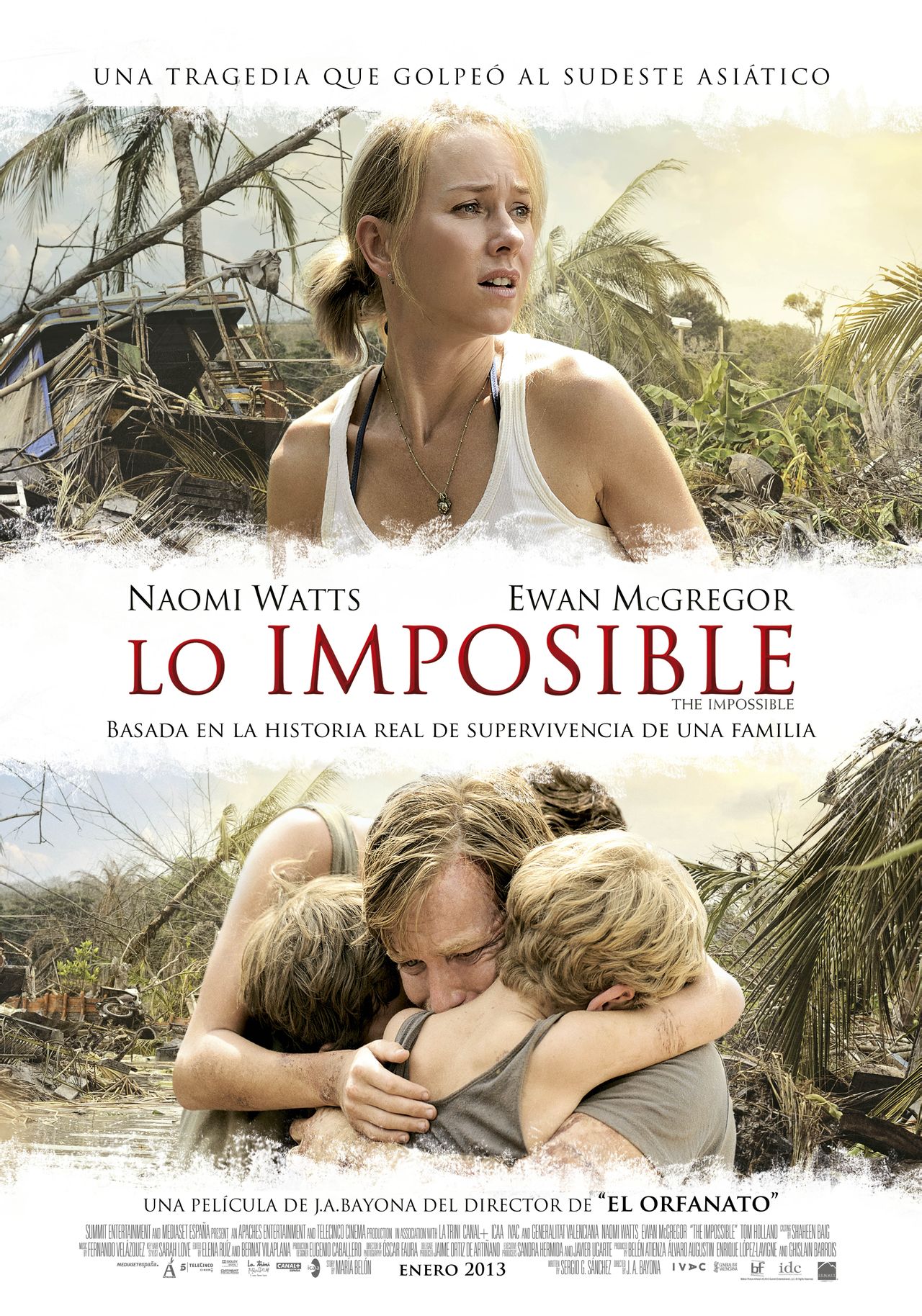 《海啸奇迹》是2012年华纳兄弟电影公司出品的一部剧情片,是根据2004
