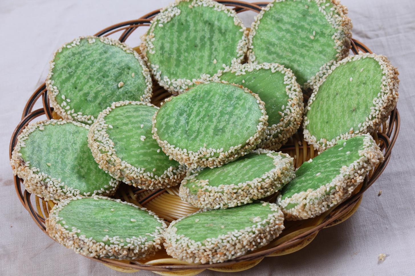 该美食主要食材有绿茶. /p>