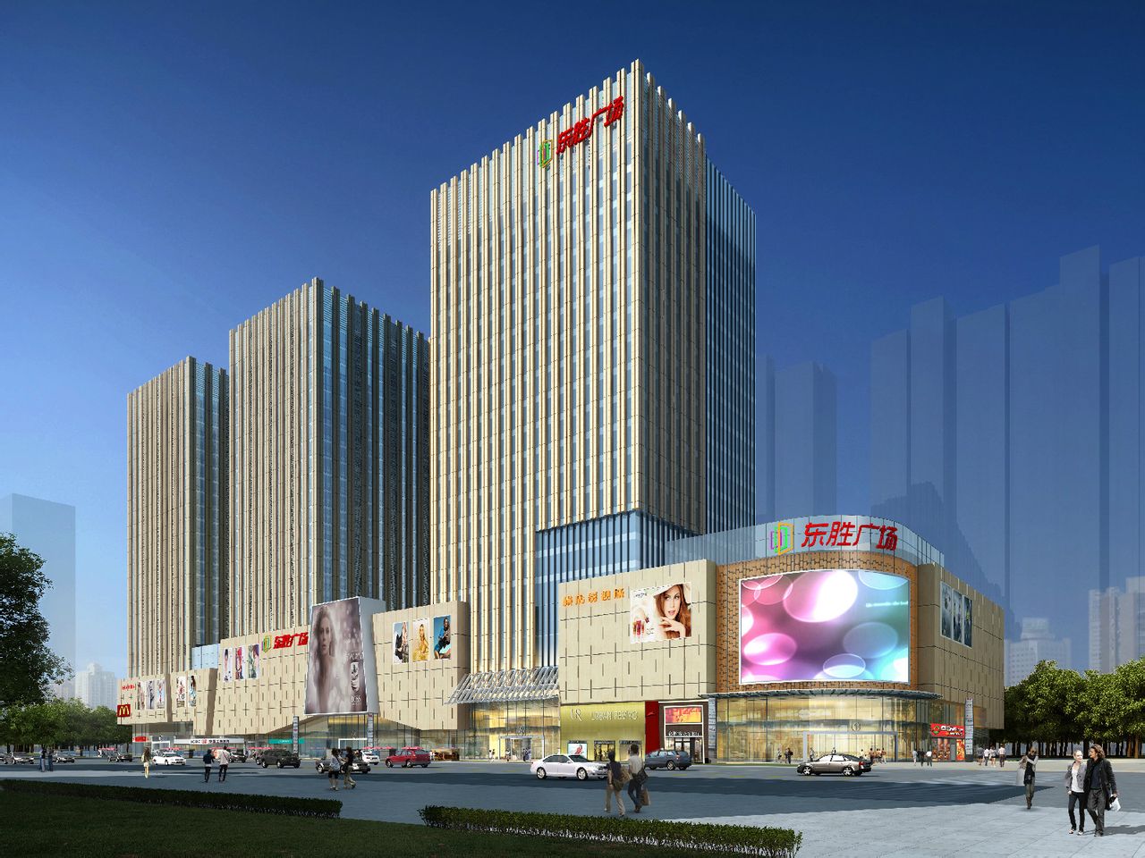  p>东胜商业广场位于石家庄市中山东路以南,翟营大街以东,谈固西街以