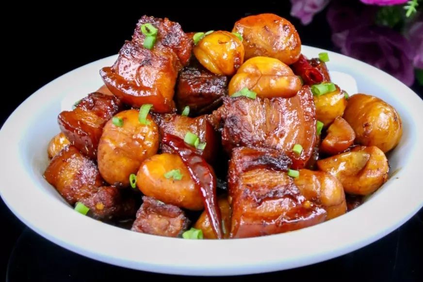 红烧肉板栗