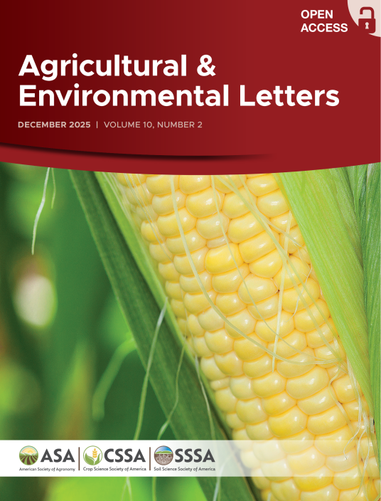 Agricultural & Environmental Letters_百度百科