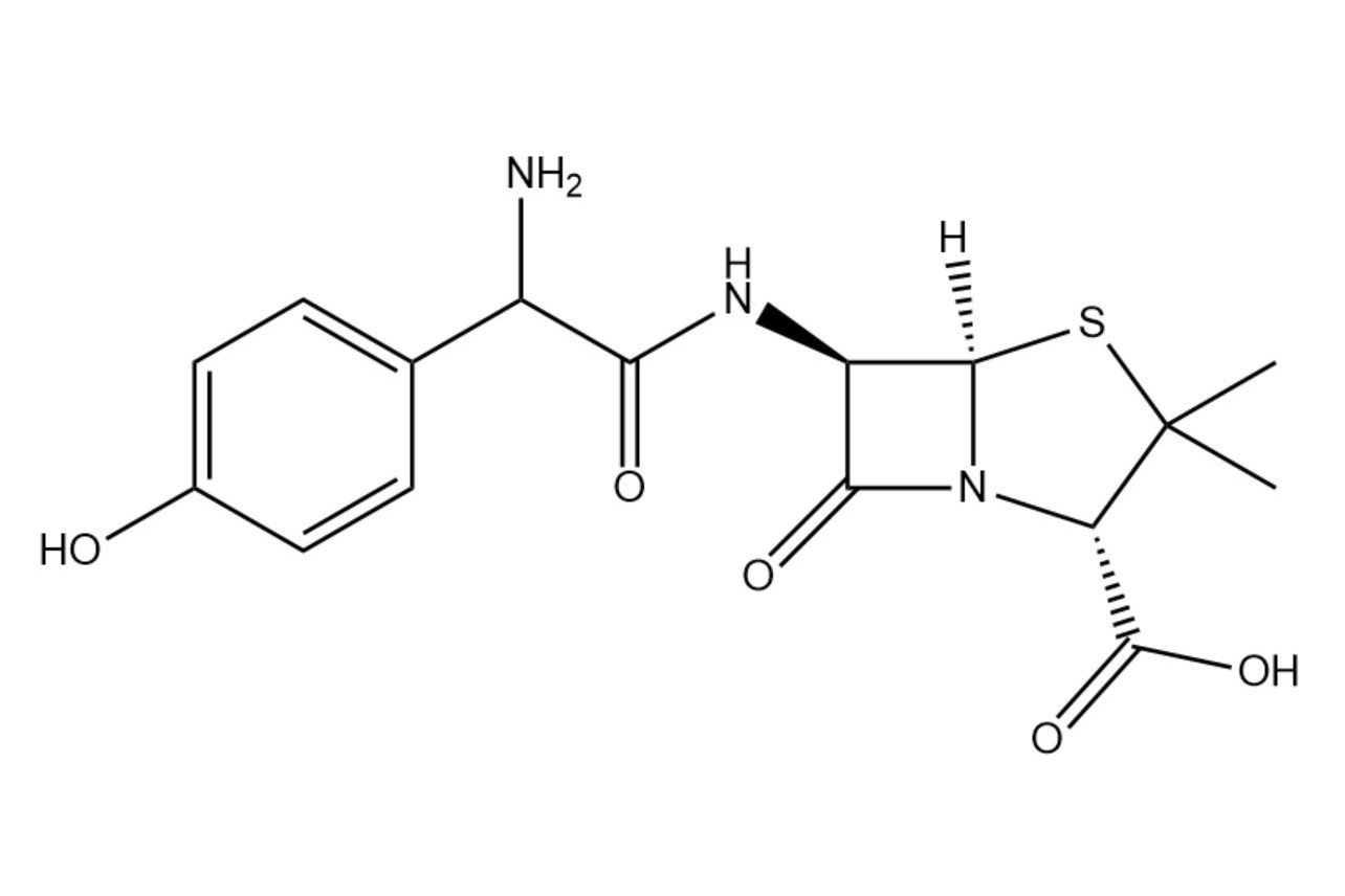  p>阿莫西林,是一种有机化合物,化学式为c sub>16 /sub>h sub>19 /sub