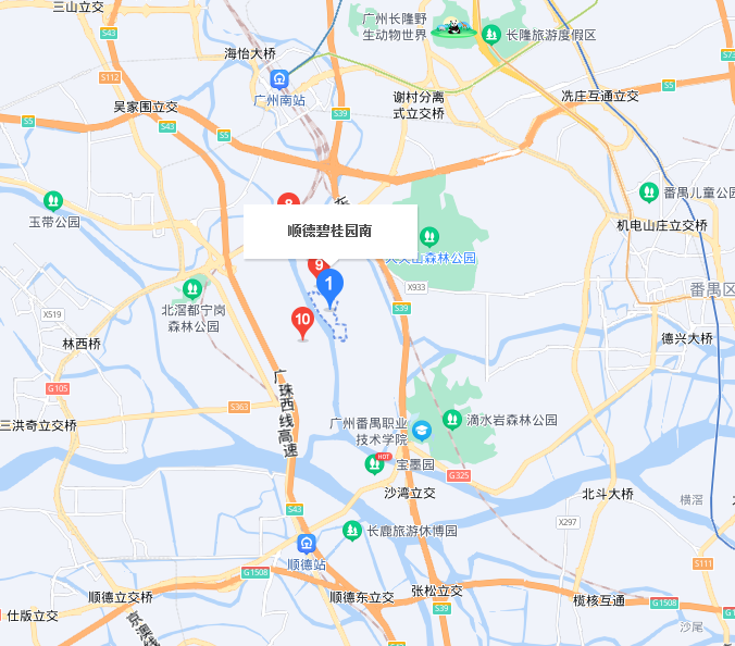 顺德碧桂园南6路位于广州市番禺钟村,共计房屋8户.
