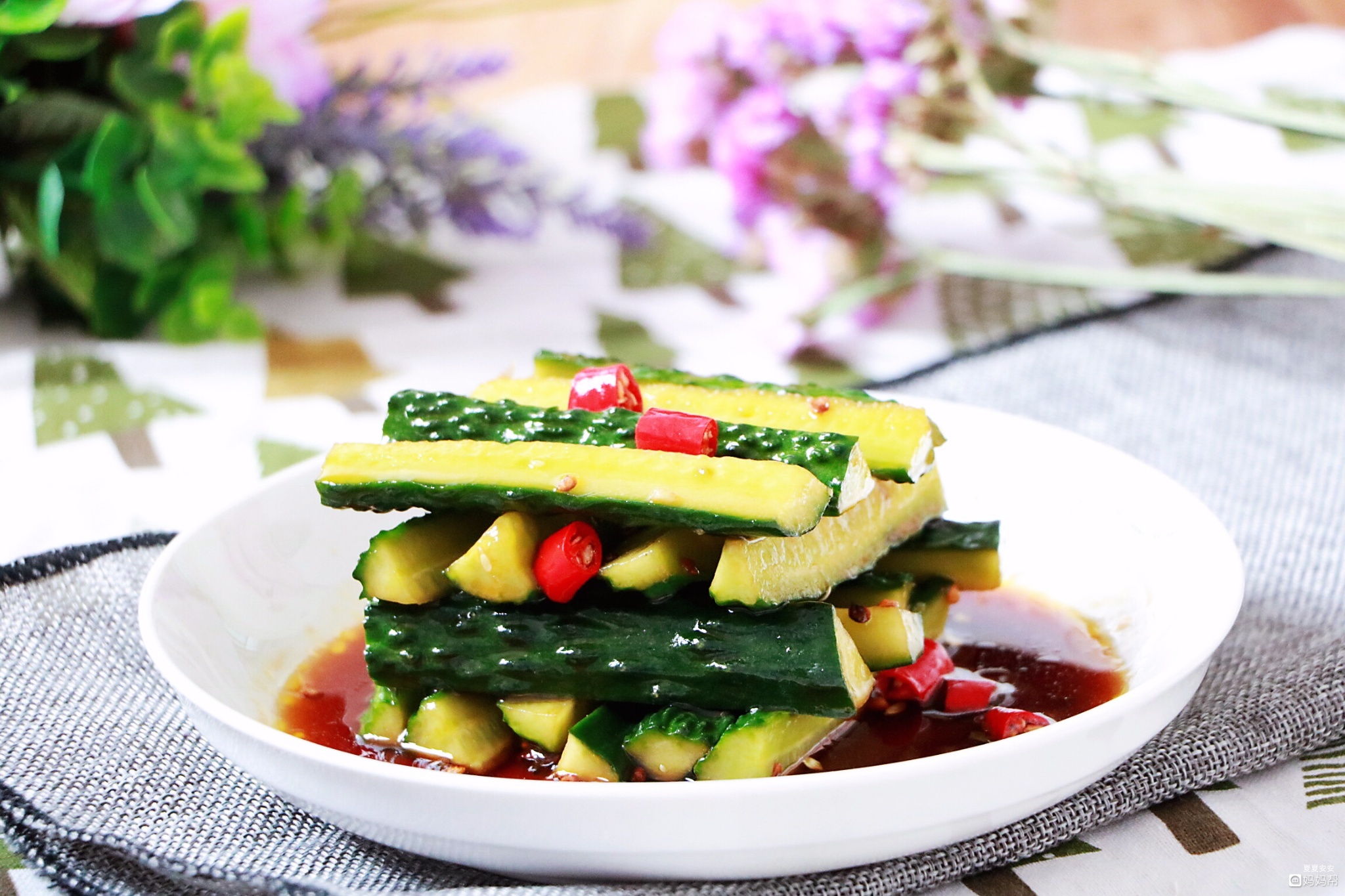 韩式酸辣黄瓜条