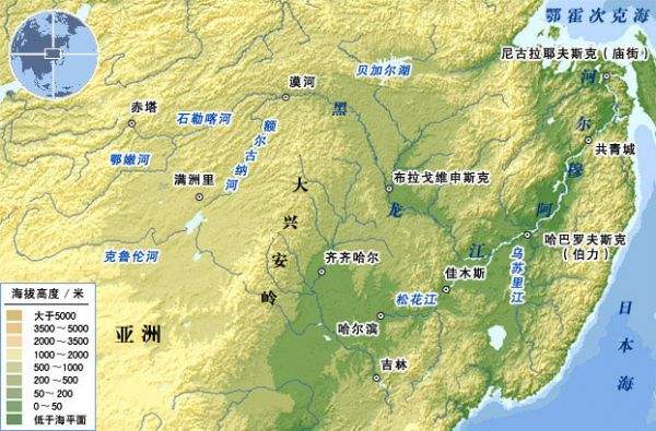(nirugan),位于黑龙江下游恒衮河口汇合口东岸的特林地区