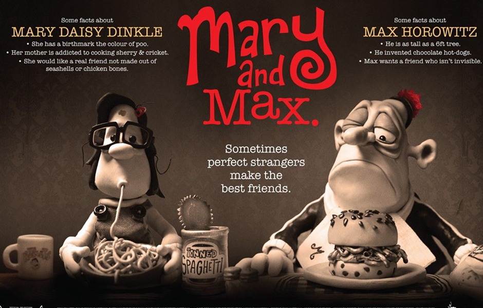  p>《玛丽和马克思》是一部2009年出品的澳大利亚粘土动画,是圣丹斯