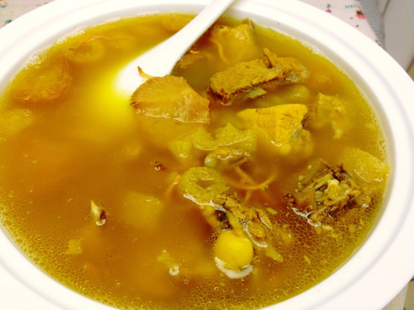 猴头菇虫草花汤