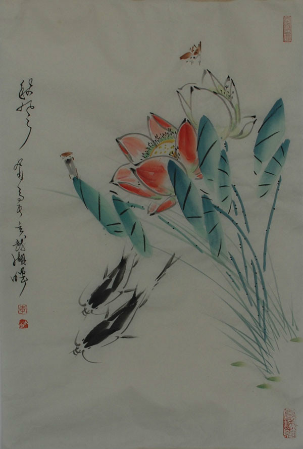  p>李小白(1949— )(第十代李渔嫡孙),李长白长子,著名旅美画家.
