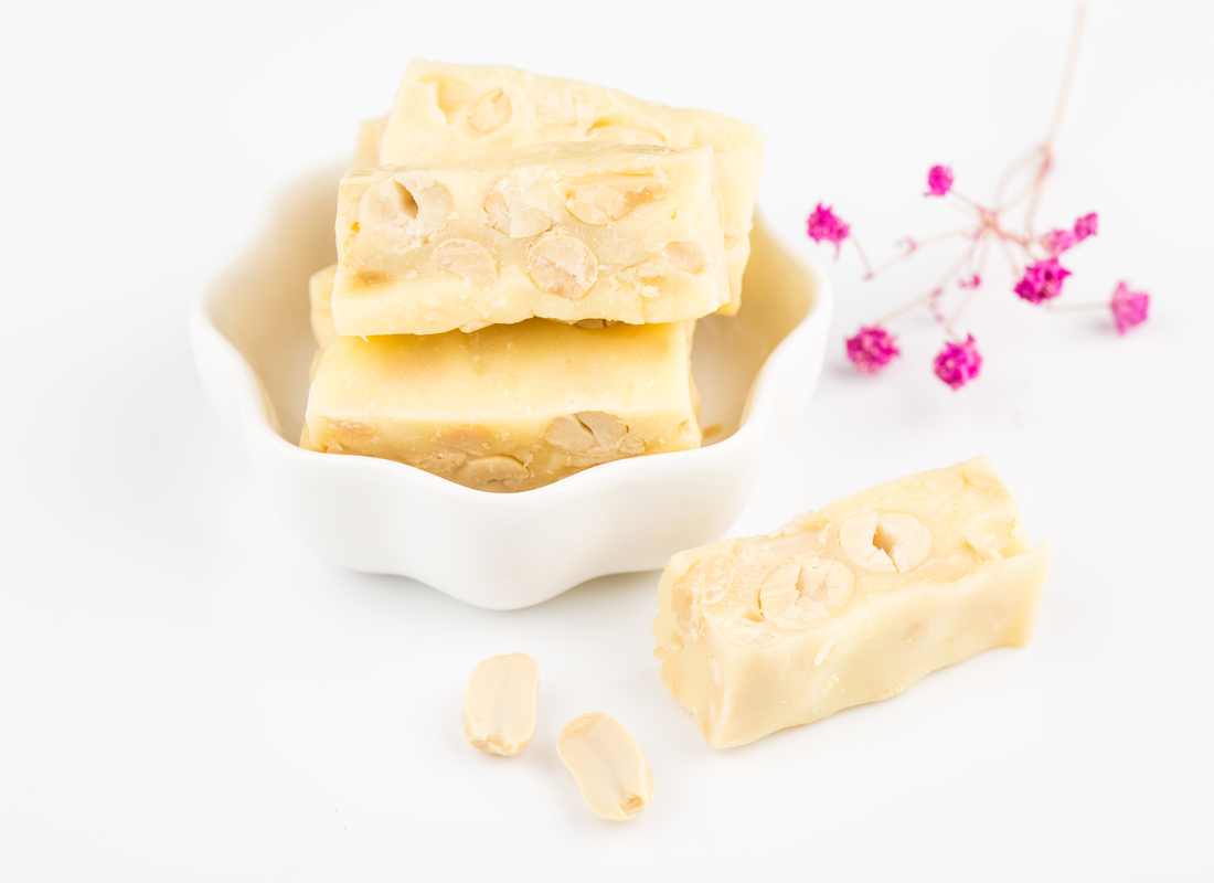 牛奶花生牛轧糖