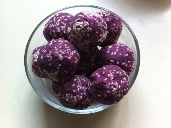 紫薯酥球