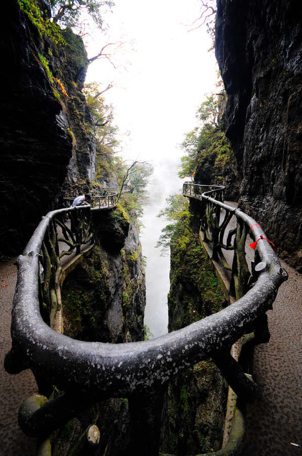天门山鬼谷栈道