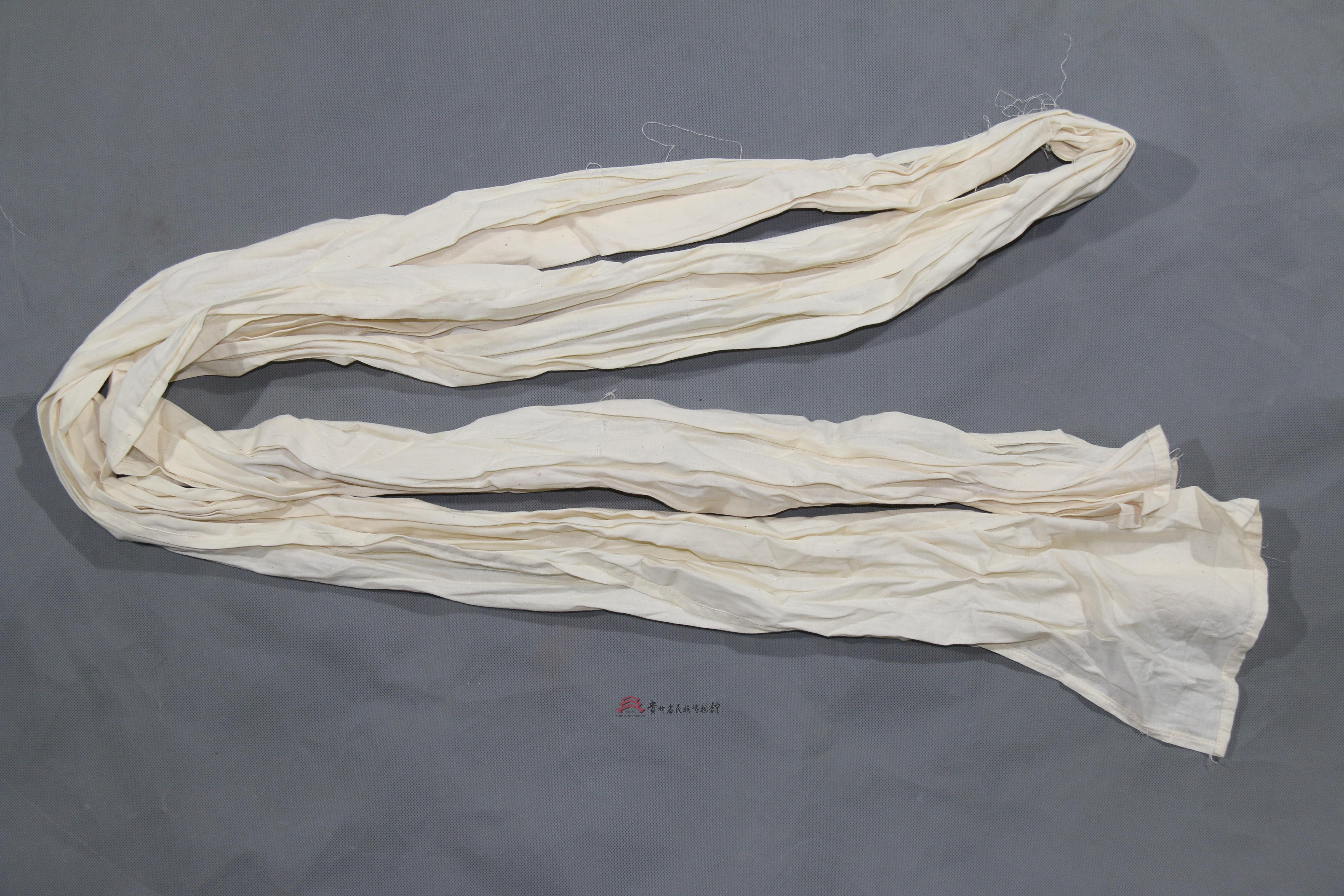 当代毕节彝族白布腰带