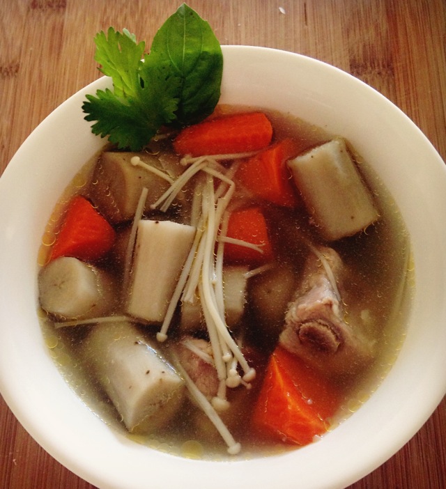 牛蒡萝卜瘦肉汤