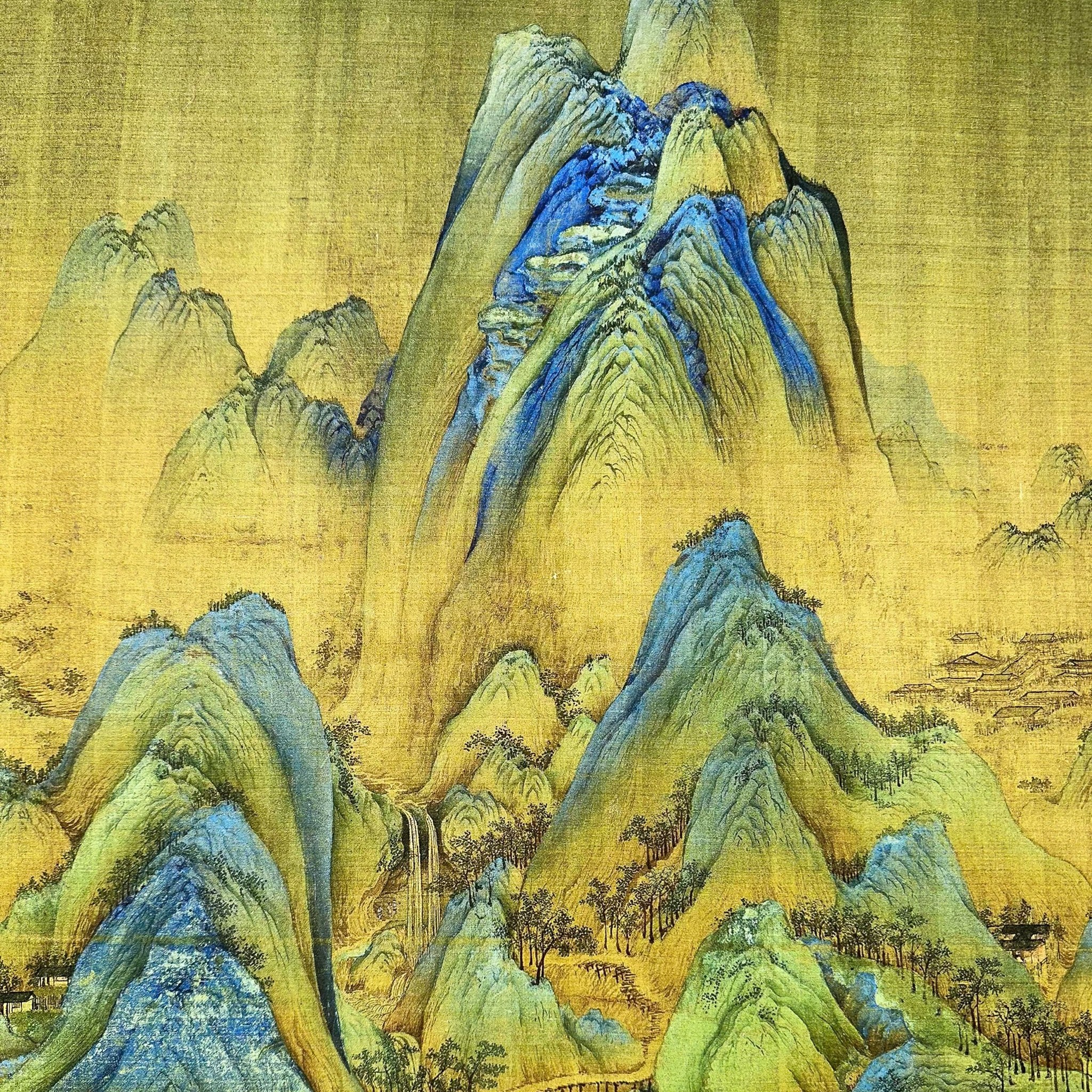 千里江山图（中国十大传世名画之一）_百度百科