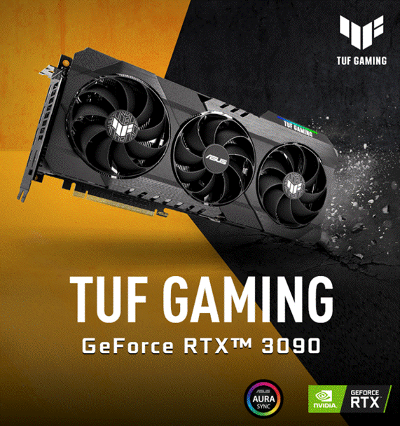 强者制胜 华硕TUF GeForce RTX 3090 GAMING显卡首发_百科TA说