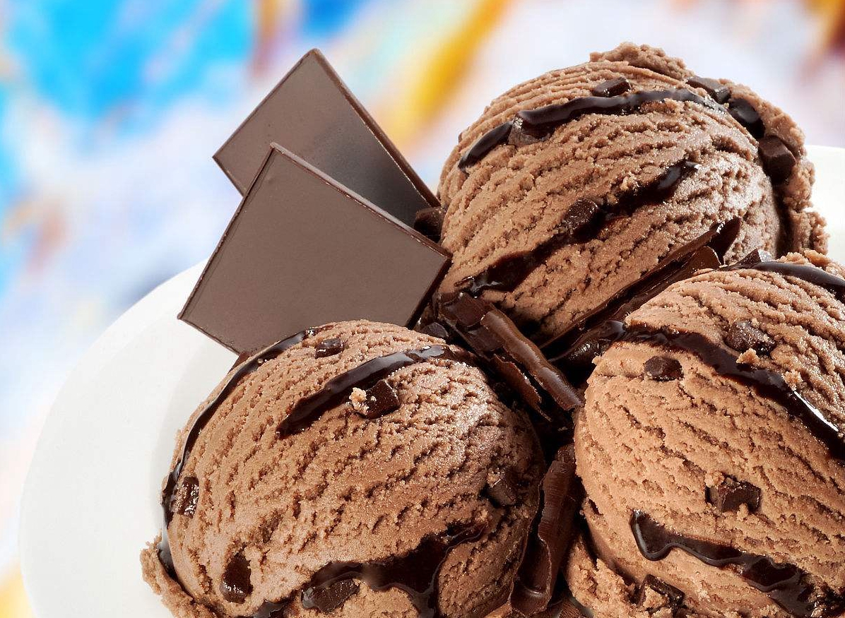 可可巧克力冰淇淋