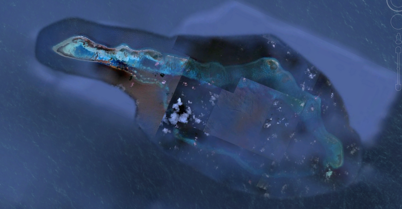 是指榆亚暗沙西段一 a target="_blank" href="/item/暗礁/6099534"