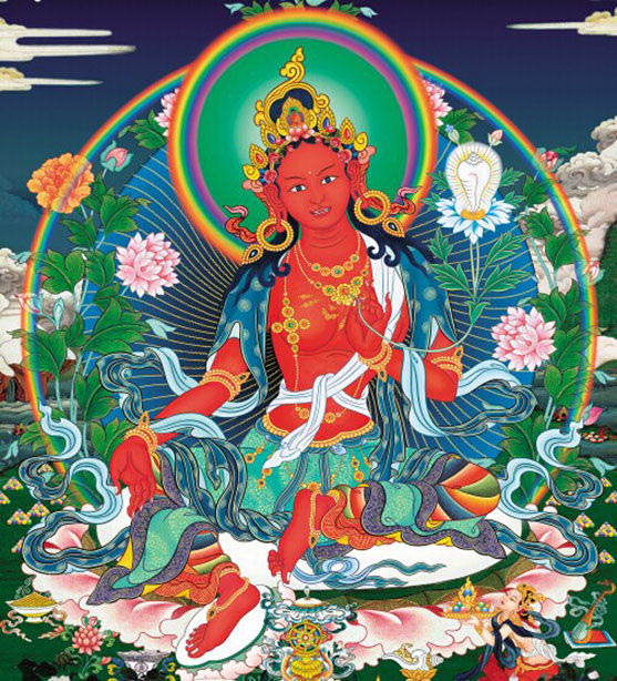 度母礼赞文源自《 a target="_blank" href="/item/圣救度佛母二十一