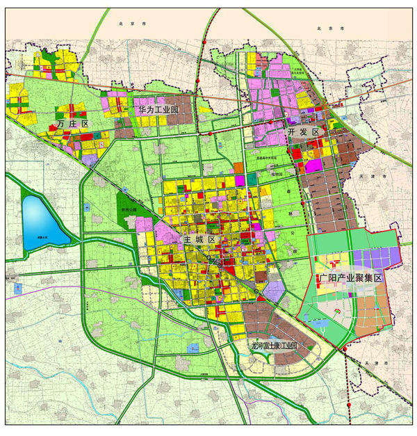 建设区规划16平方公里,已经通过省政府审批,纳入本轮廊坊市城市总体