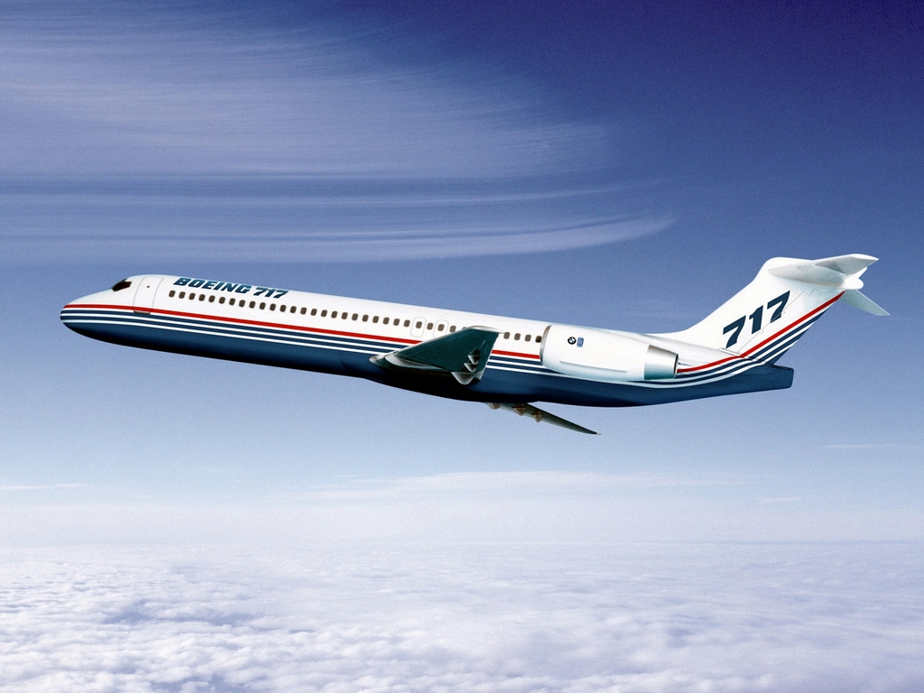 波音717飞机