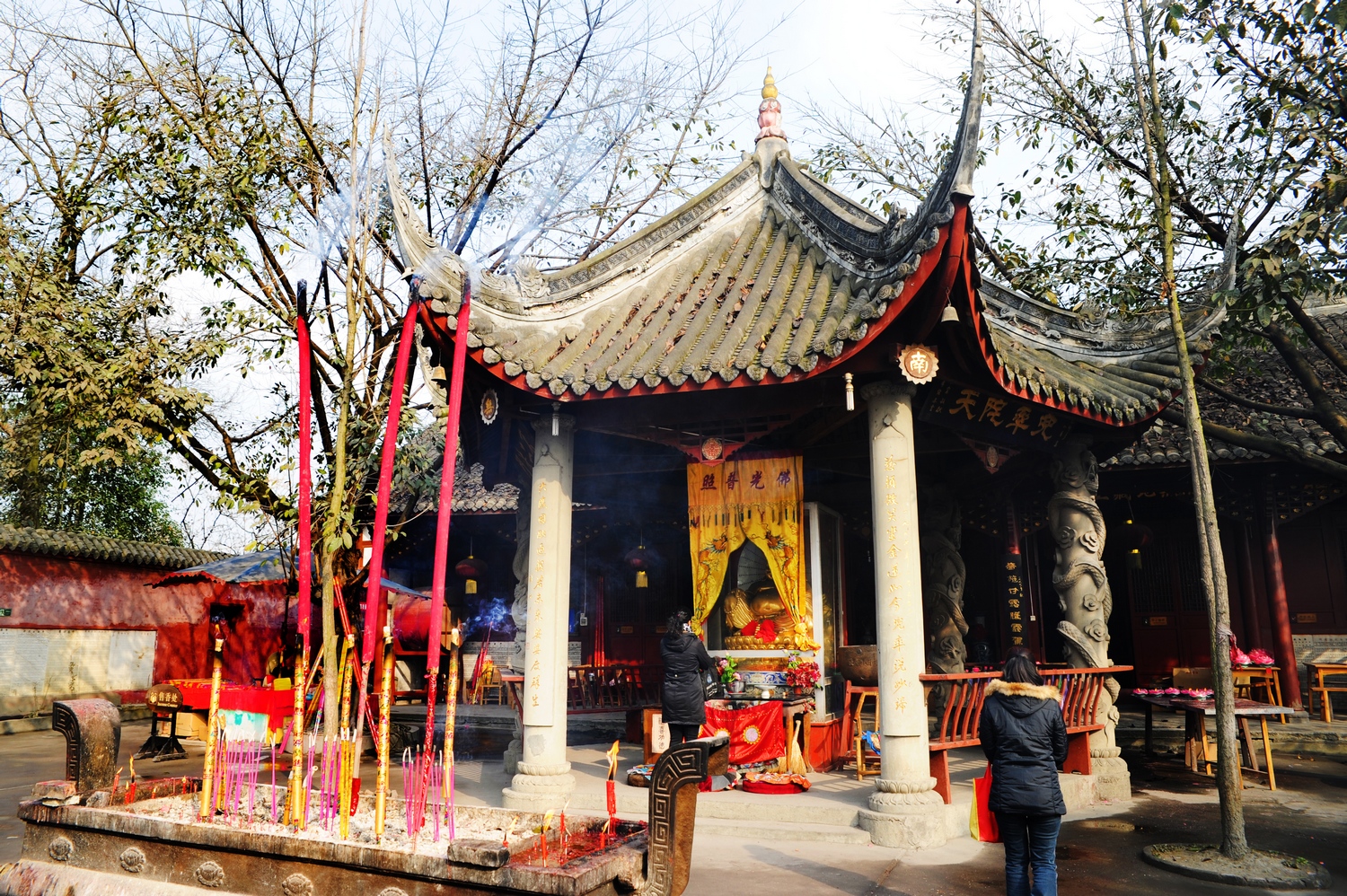 市金华寺建立于清代乾隆四十二年,位于成都市金牛区天回镇金华村境内