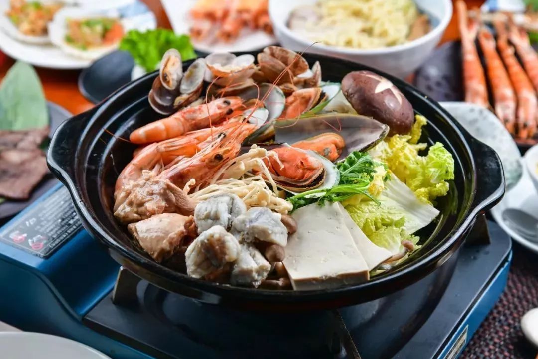 什锦海鲜锅