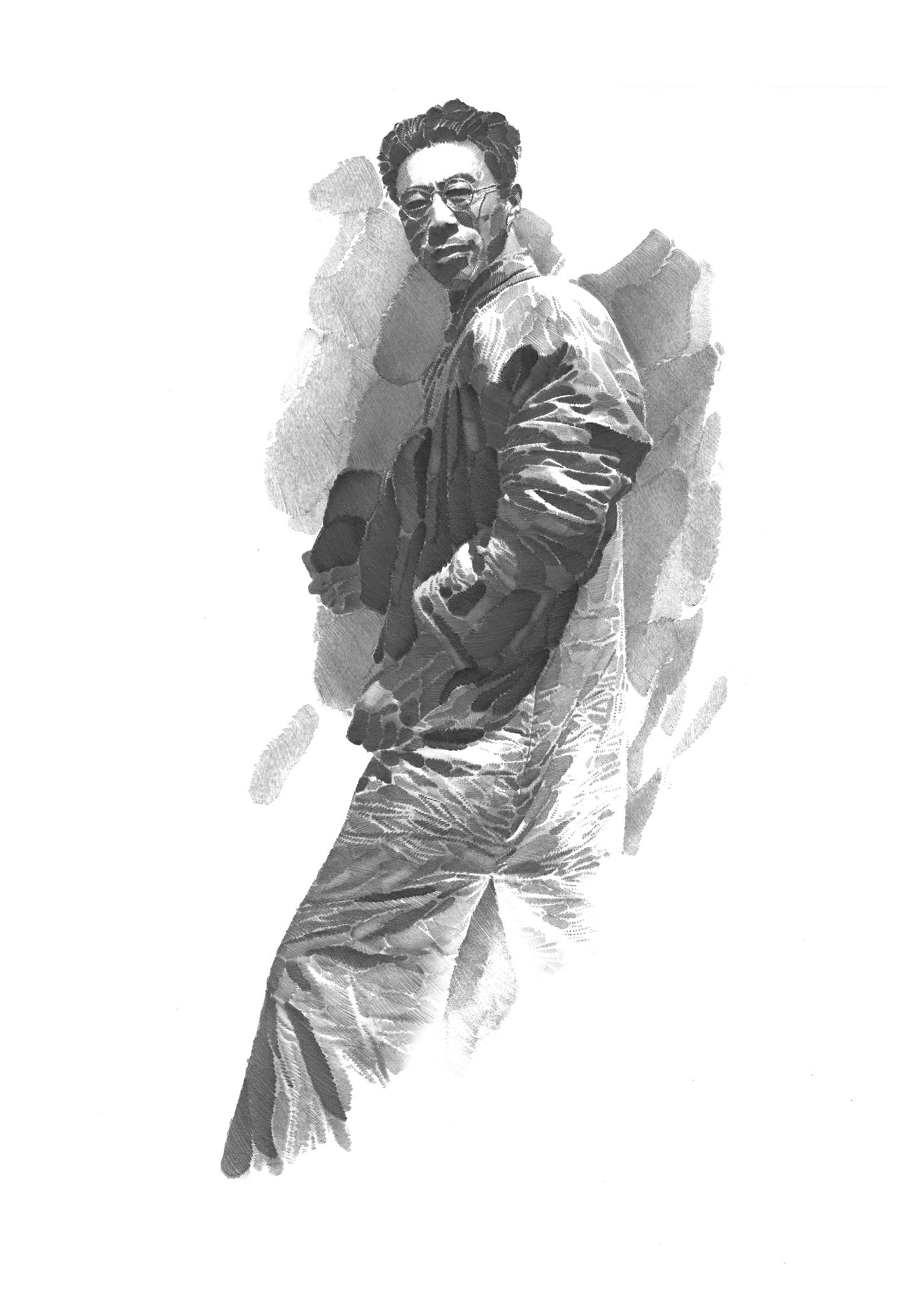  p>李晨,1963年生.画家.