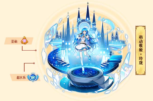  p>萌动歌姬·玲珑是游戏《西普大陆》中的精灵. /p>