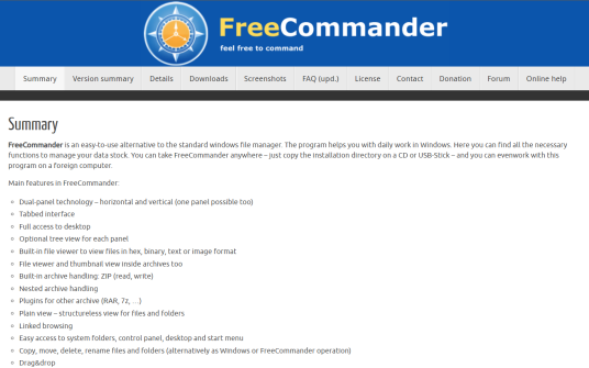 FreeCommander_百度百科