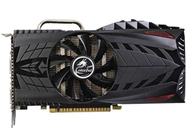 七彩虹gtx550ti 雷暴鲨 d5 768m