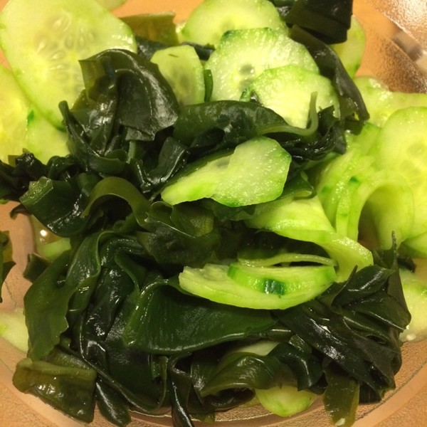 黄瓜裙带菜