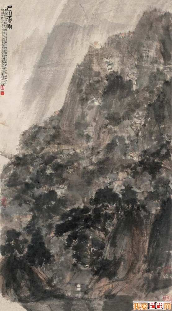 傅抱石作品