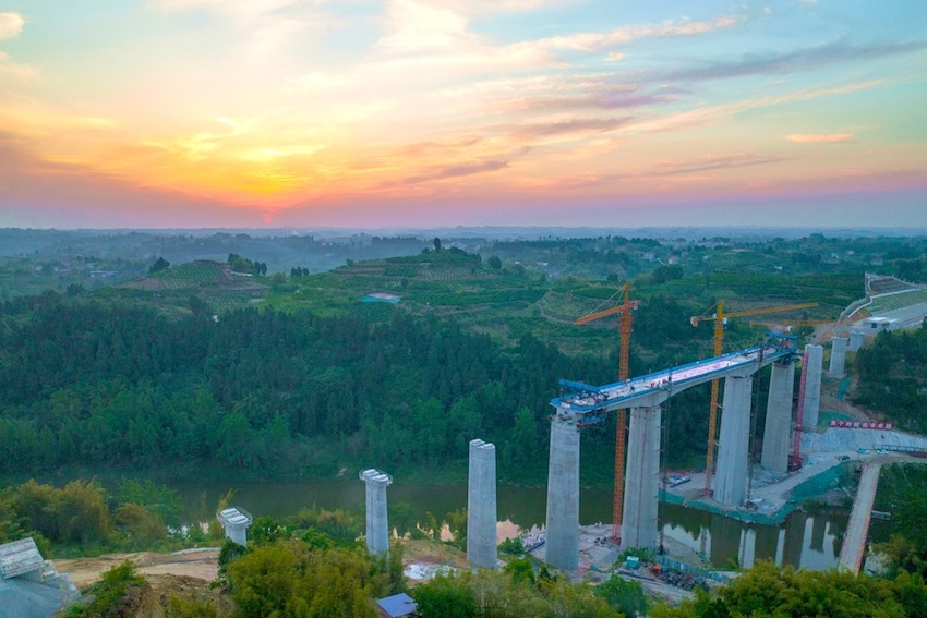 球溪河双线大桥