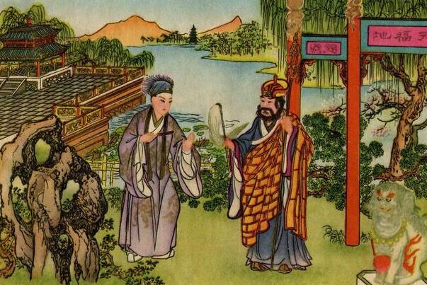 一组精美的《白蛇传》年画，出自天津杨柳青画社_百科TA说