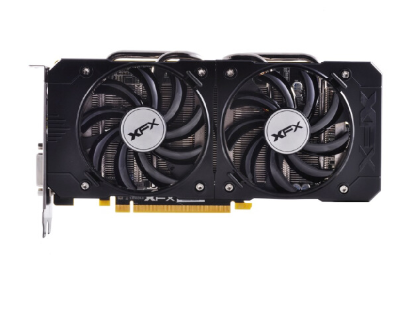 讯景r7 370x 4g 黑狼