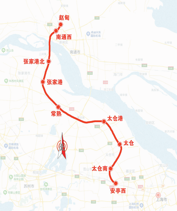 沪苏通铁路